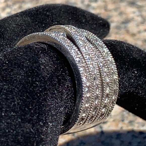 🔥🔥NBW VICTORIA WIECK STERLING SILVER RING🔥🔥 - Picture 4 of 5